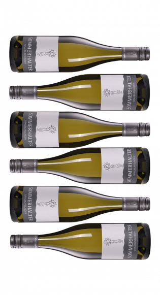 Aus der Ruländer Traube entsteht ein Grauburgunder mit Aromen von Ananas und Mango – perfekt zu Käse, Raclette, Fondue oder einfach für ein frühlingshaftes Glas Wein zu zweit. Mineralität trifft balanciertes Frucht-Säure-Spiel – ein Wein, der die Typizität des Grauburgunders zeigt.